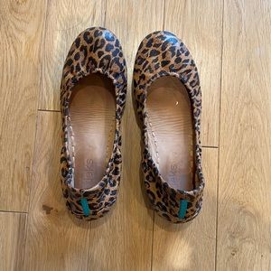 Tieks - leopard print size 7